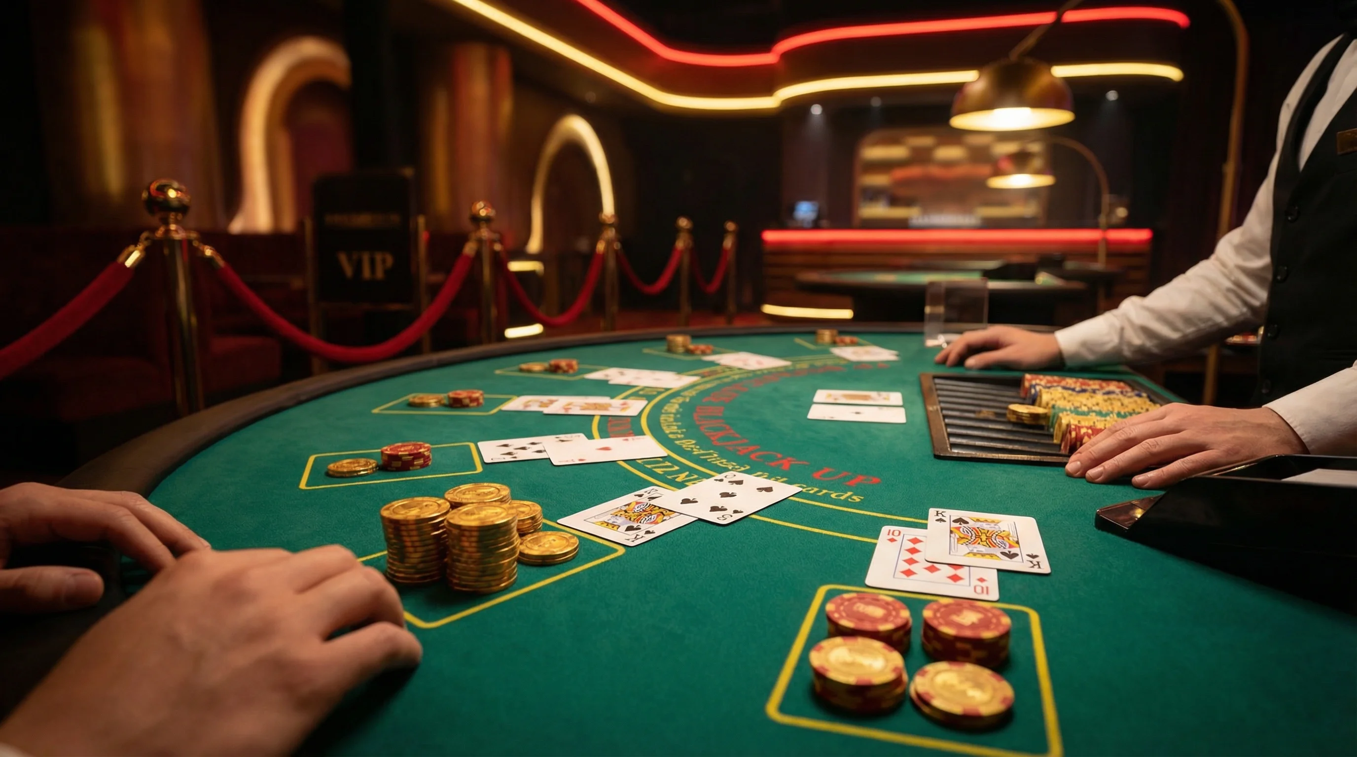 Mesa de Blackjack 777bet